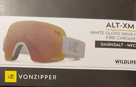 Горнолыжная маска VONZIPPER ALT-XM M White Gloss Waley/Fire Chrome