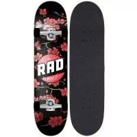 Скейтборд RAD CHERRY BLOSSOM DUDE CREW COMPLETE 8" BLACK/RED SS21