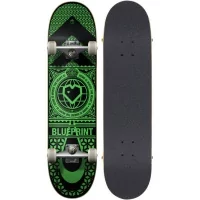 Скейтборд BLUE PRINT HOME HEART COMPLETE 8" Black/Green SS21