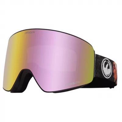 Горнолыжная маска DRAGON PXV SNOW GOGGLE RANALTER/LLPINKION+LLDKSMK S1 + S2