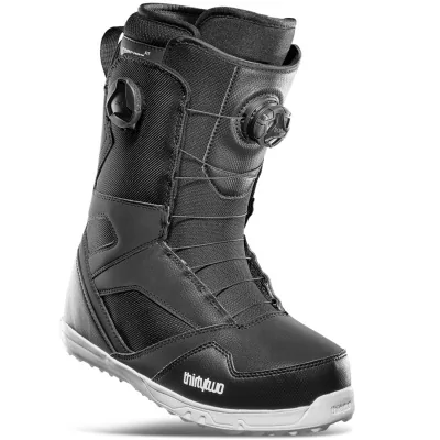 Ботинки для сноуборда THIRTY TWO STW DOUBLE BOA black/white SS22