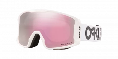 Горнолыжная маска OAKLEY LINE MINER M Factory Pilot White w/ Prizm Snow Hi Pink Lenses SS22
