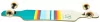 Лонгборд OCEAN PACIFIC SWELL DROP THROUGH OFF WHITE/TEAL 36"