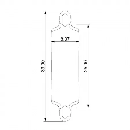 Лонгборд DB LONGBOARDS MINI COOPER 33"