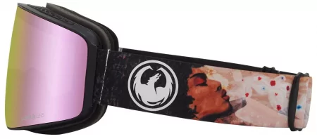 Горнолыжная маска DRAGON PXV SNOW GOGGLE RANALTER/LLPINKION+LLDKSMK S1 + S2