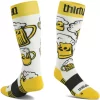 Термоноски THIRTY TWO DOUBLE SOCK WHITE/YELLOW