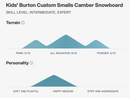 Сноуборд BURTON CUSTOM SMALLS SS22