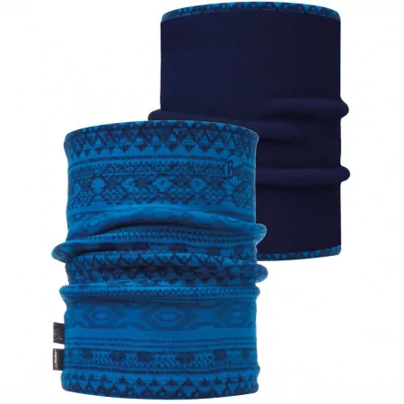 Бандана-труба BUFF REVERSIBLE POLAR NECKWARMER ATHOR HARBOR / NAVY SS19