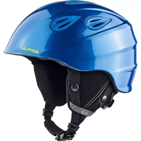 Шлем ALPINA GRAP 2.0 JR Blue/Neon/Yellow SS20