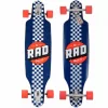 Лонгборд RAD CHECKER STRIPE DROP THROUGH LONGBOARD NAVY/WHITE 28"