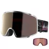 Горнолыжная маска SALOMON SENTRY PRO SILVER METAL Sigma Gun Metal CAT3+Sigma Light Blue CAT1