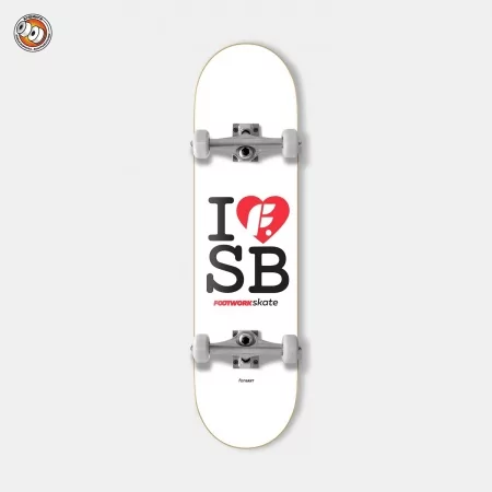 Скейтборд FOOTWORK I LOVE SB