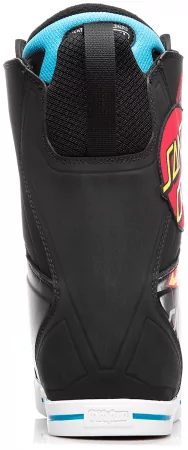 Ботинки для сноуборда THIRTY TWO LASHED SANTA CRUZ BLACK/PRINT SS19