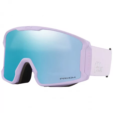 Горнолыжная маска OAKLEY LINE MINER L Chloe Kim Signature Series Snow Goggles Purple w/Prizm Snow Sapphire Lenses SS22