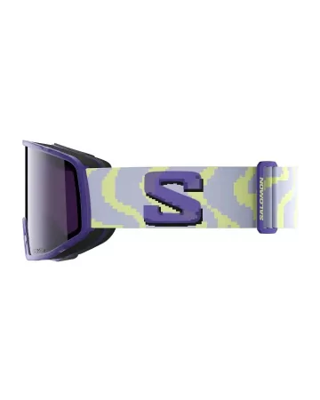 Горнолыжная маска SALOMON SENTRY PRO ULTRA VIOLET Sigma Sky Blue CAT3+Sigma Light Blue CAT1
