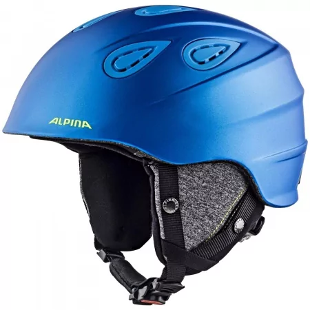 Шлем ALPINA GRAP 2.0 Blue/Neon/Yellow Matt