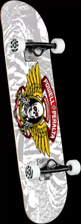 Скейтборд POWELL PERALTA WINGED RIPPER SILVER 8" SS22