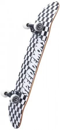 Скейтборд SPEED DEMONS CHECKERS BLACK/WHITE 7"