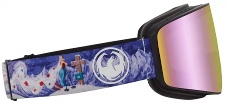 Горнолыжная маска DRAGON PXV SNOW GOGGLE RANALTER/LLPINKION+LLDKSMK S1 + S2
