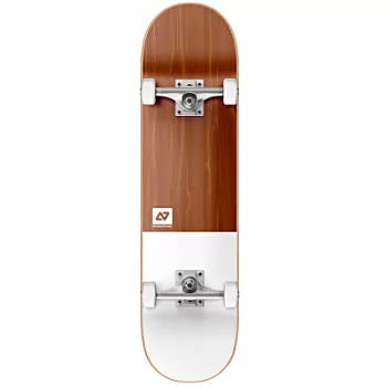 Скейтборд HYDROPONIC CLEAN White-brown