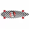 Лонгборд RAD CHECKERS PINTAIL MINI BLACK/WHITE SS21