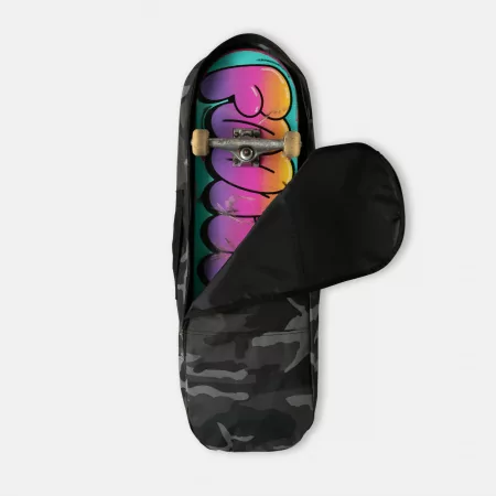 Чехол для скейтборда FOOTWORK DeckBag Black Camo