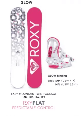 Крепления для сноуборда ROXY GLOW SS20