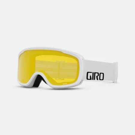 Горнолыжная маска GIRO ROAM White Wordmark/Loden Green/Yellow