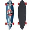 Лонгборд RAD CHECKER STRIPE PINTAIL MINI WHITE/NAVY SS21