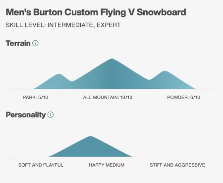 Сноуборд BURTON CUSTOM FLYING V SS22