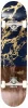 Скейтборд VERB PRO COMPLETE MARBLE DIP Navy/Gold 8"