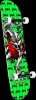 Скейтборд POWELL PERALTA CAB DRAGON ONE OFF GREEN 7.5" SS22