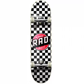 Скейтборд RAD CHECKERS DUDE CREW COMPLETE 8" BLACK/WHITE SS21
