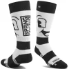 Термоноски THIRTY TWO SPRING BREAK SOCK WHITE/BLACK