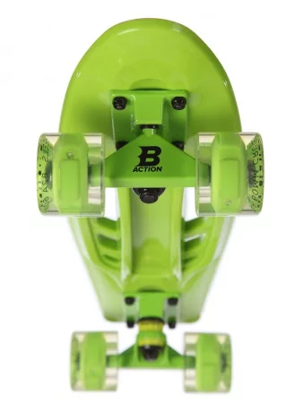 Круизер пластиковый B-ACTION Green + чехол