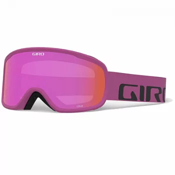 Горнолыжная маска GIRO CRUZ Berry Wordmark/Amber Pink