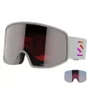 Горнолыжная маска SALOMON SENTRY PRO BLACK GREY Sigma Gun Metal CAT3+Sigma Ice Blue CAT2
