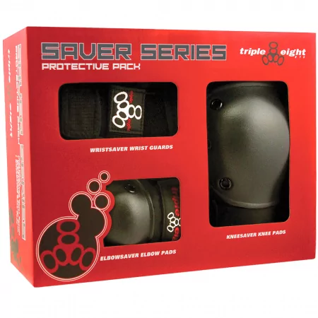 Комплект защиты TRIPLE EIGHT SAVER 3-PACK BLACK