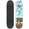 Скейтборд VERB MARBLE DIP COMPLETE White/Mint 8"