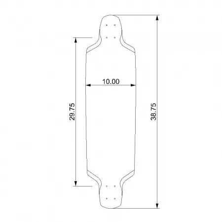 Лонгборд DB LONGBOARDS WANDERER 39''