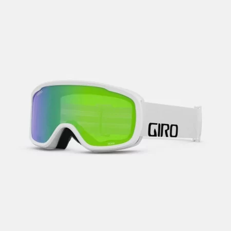 Горнолыжная маска GIRO ROAM White Wordmark/Loden Green/Yellow