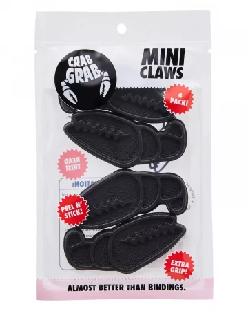Наклейка на сноуборд CRAB GRAB MINI CLAWS - BLACK SS22