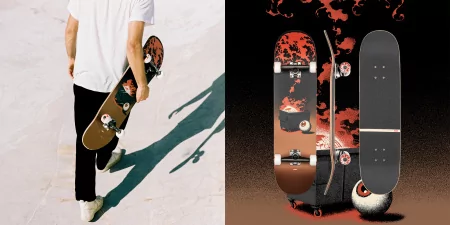 Скейтборд GLOBE G2 ON THE BRINK Dumpster Fire SS21