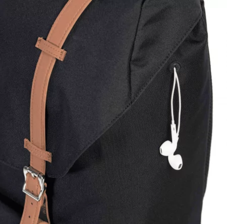 Рюкзак HERSCHEL LITTLE AMERICA Black/Tan Synthetic Leather 25L SS20