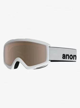 Горнолыжная маска ANON HELIX 2.0 W/SPARE WHITE/SILVER AMBER SS22