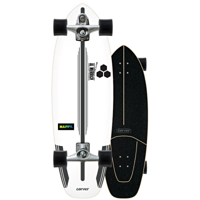 Серфскейт CARVER C7 CI HAPPY SURFSKATE COMPLETE 30.75"