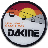 Наклейка на сноуборд DAKINE CIRCLE MAT FINE LINES SS22