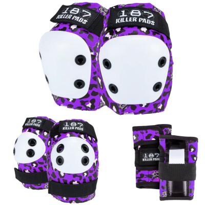 Комплект защиты 187 KILLER PADS Jr. SIX PACK Staab Purple