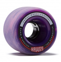 Колеса для лонгборда HAWGS FATTY Pink/Purple SS21