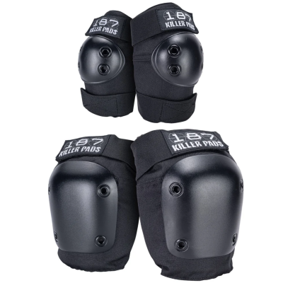 Комплект защиты 187 KILLER PADS COMBO PACK Black